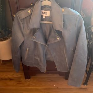 Faux suede jacket